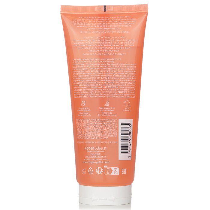 ROGER & GALLET - Fleur De Figuier Wellbeing Shower Gel