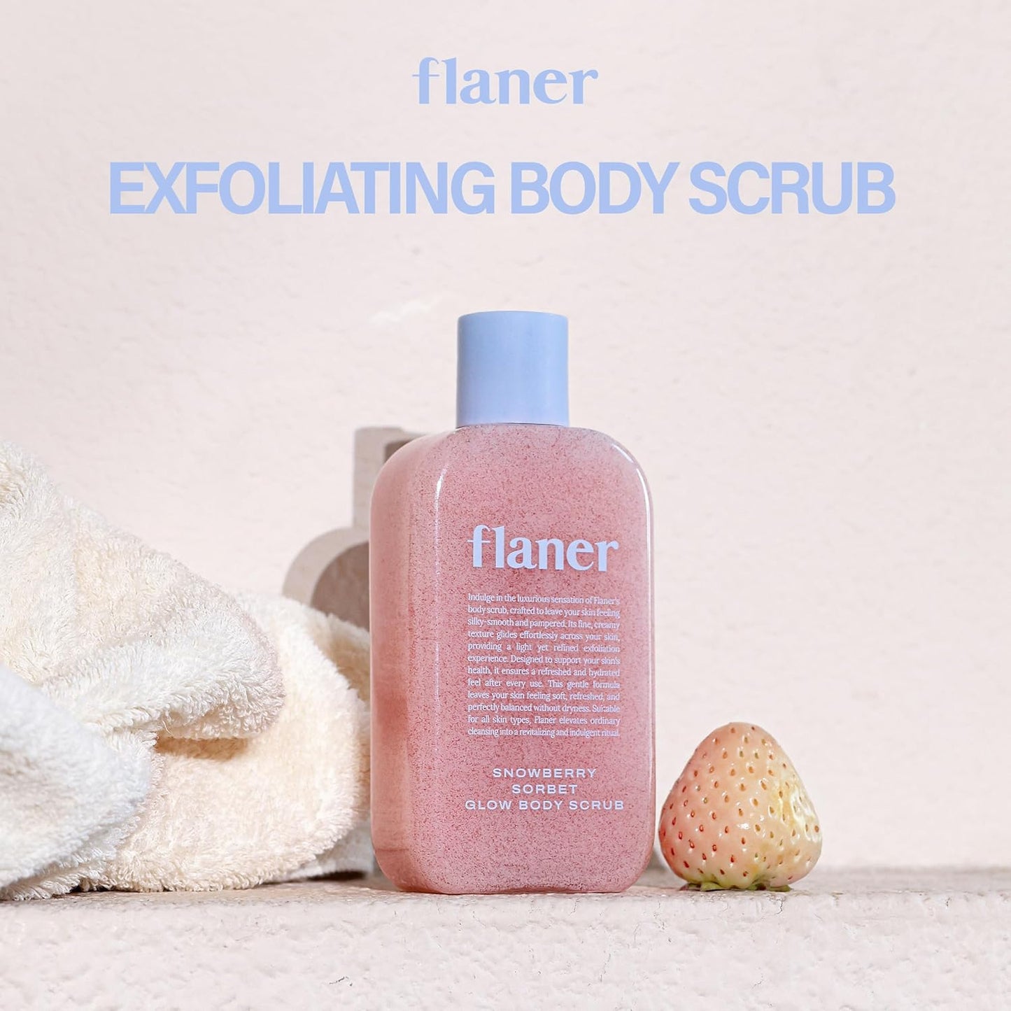 [ Flaner ] Snowberry Sorbet Body Scrub